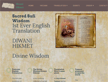 Tablet Screenshot of diwanihikmet.com